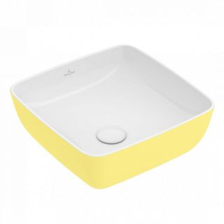 Раковина Villeroy Boch Artis 417841BCT3 41х41 см, Macaroon желтый